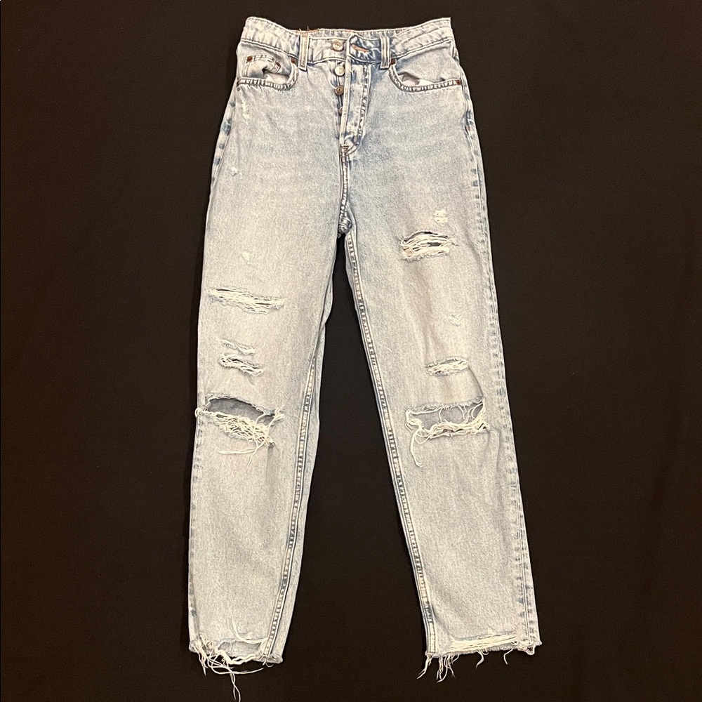 H&M Kids Light Blue Ripped Jeans